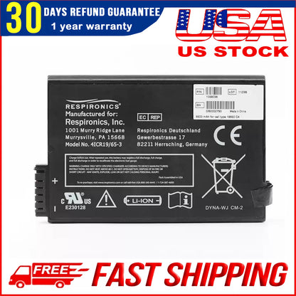 Genuine REF 900-102 Battery for Respironics EverGo Portable Oxygen Concentrator