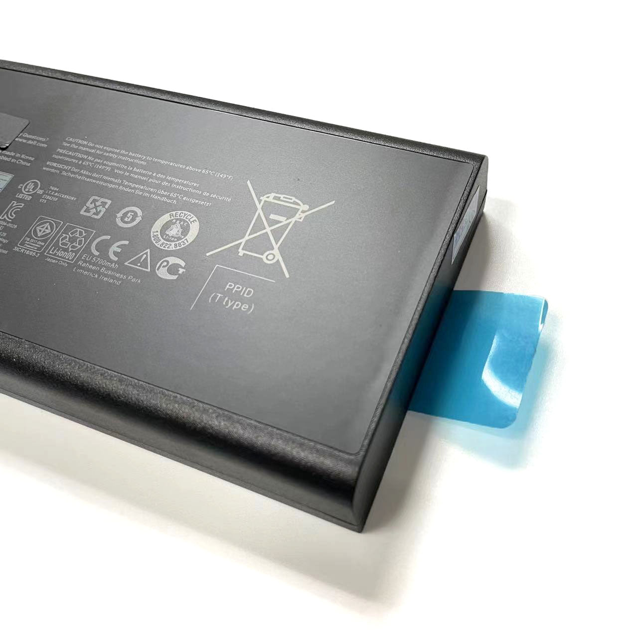 OEM Dell X8VWF Battery Replacement for Latitude 14 Rugged 5414, 7414, E5404 | Genuine Part