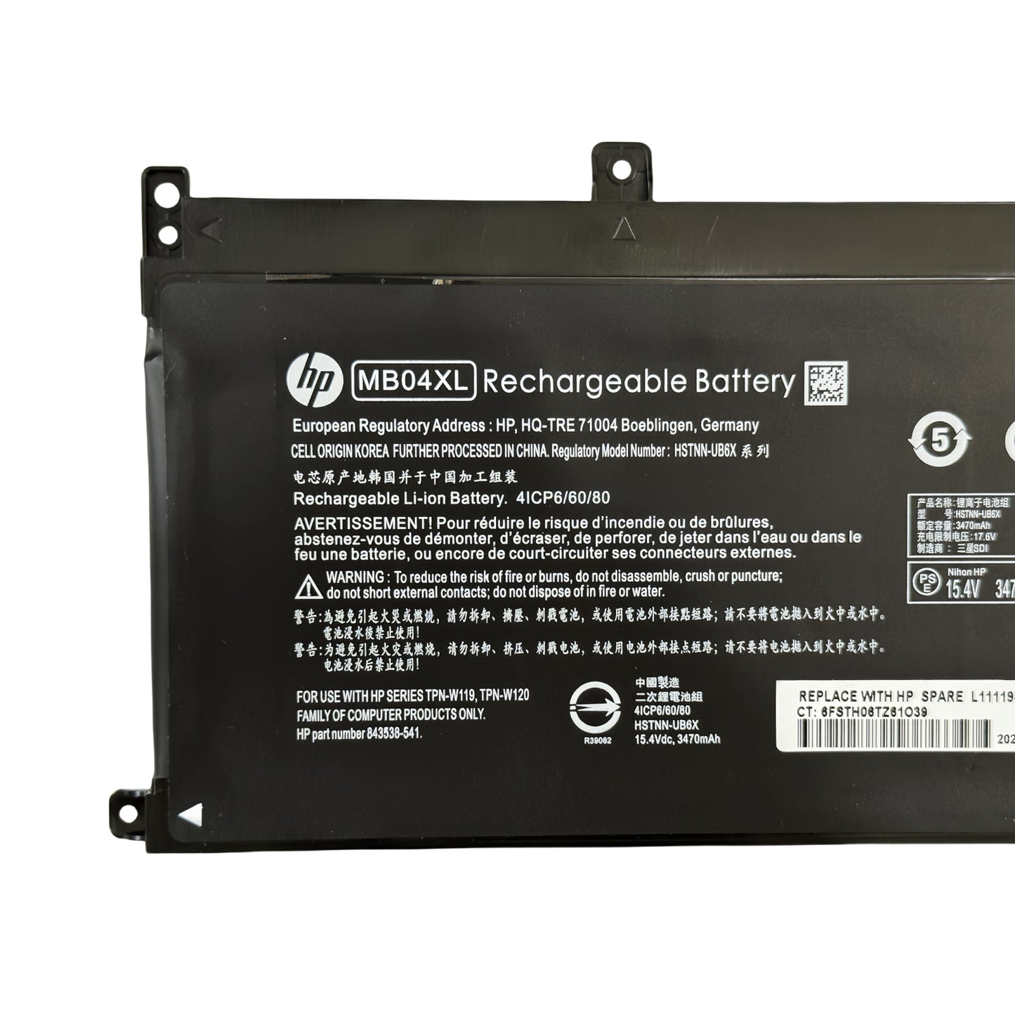Genuine MB04XL Battery for HP Envy X360 M6-AQ000 15-AQ Series