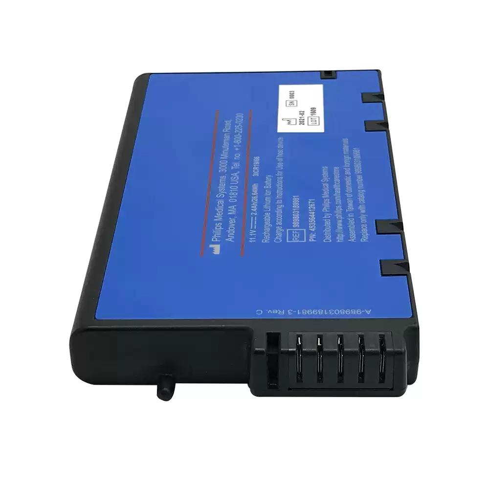 Genuine Philips 989803189981 Battery Replacement for CM10 CM12 CM120 CM150 Patient Monitoring Equipment