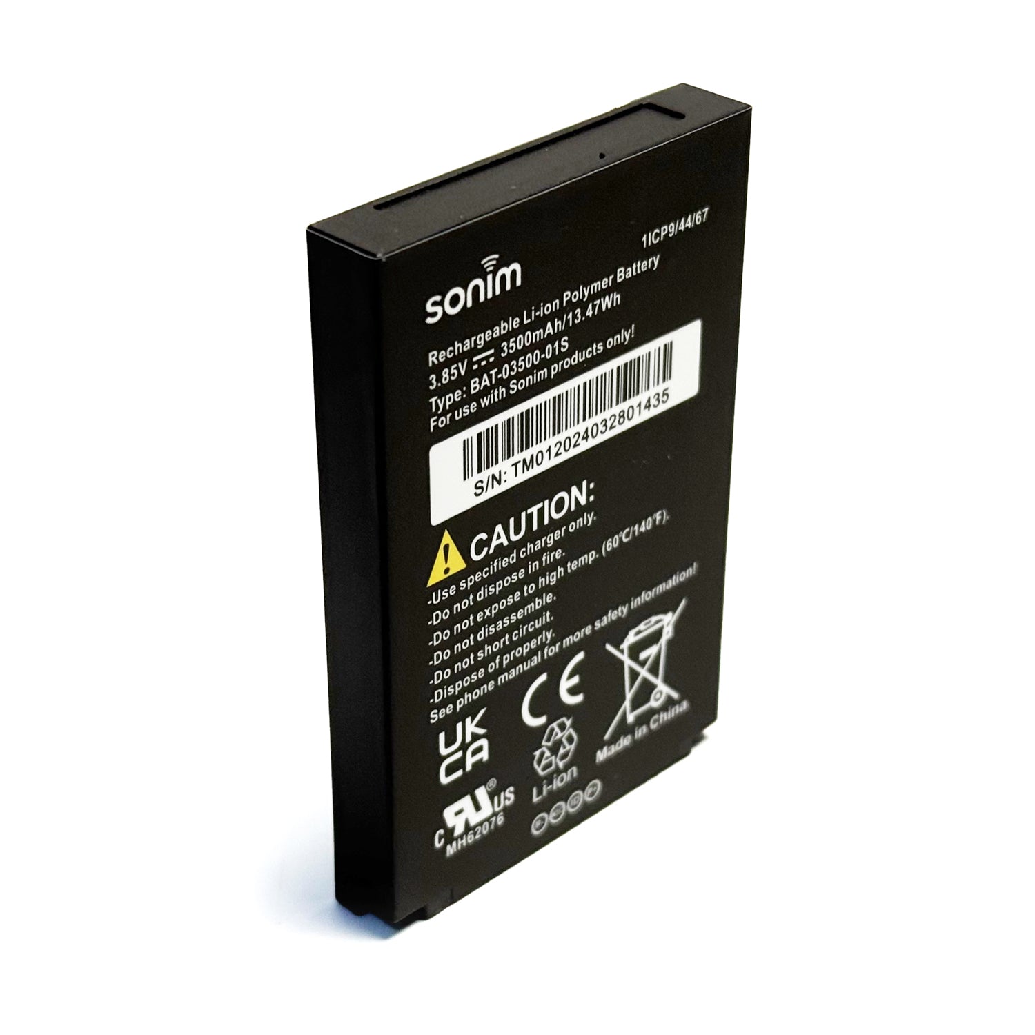 BAT-03500-01S Battery for Sonim XP5Plus (XP5900) | OEM Original 3.85V 3500mAh
