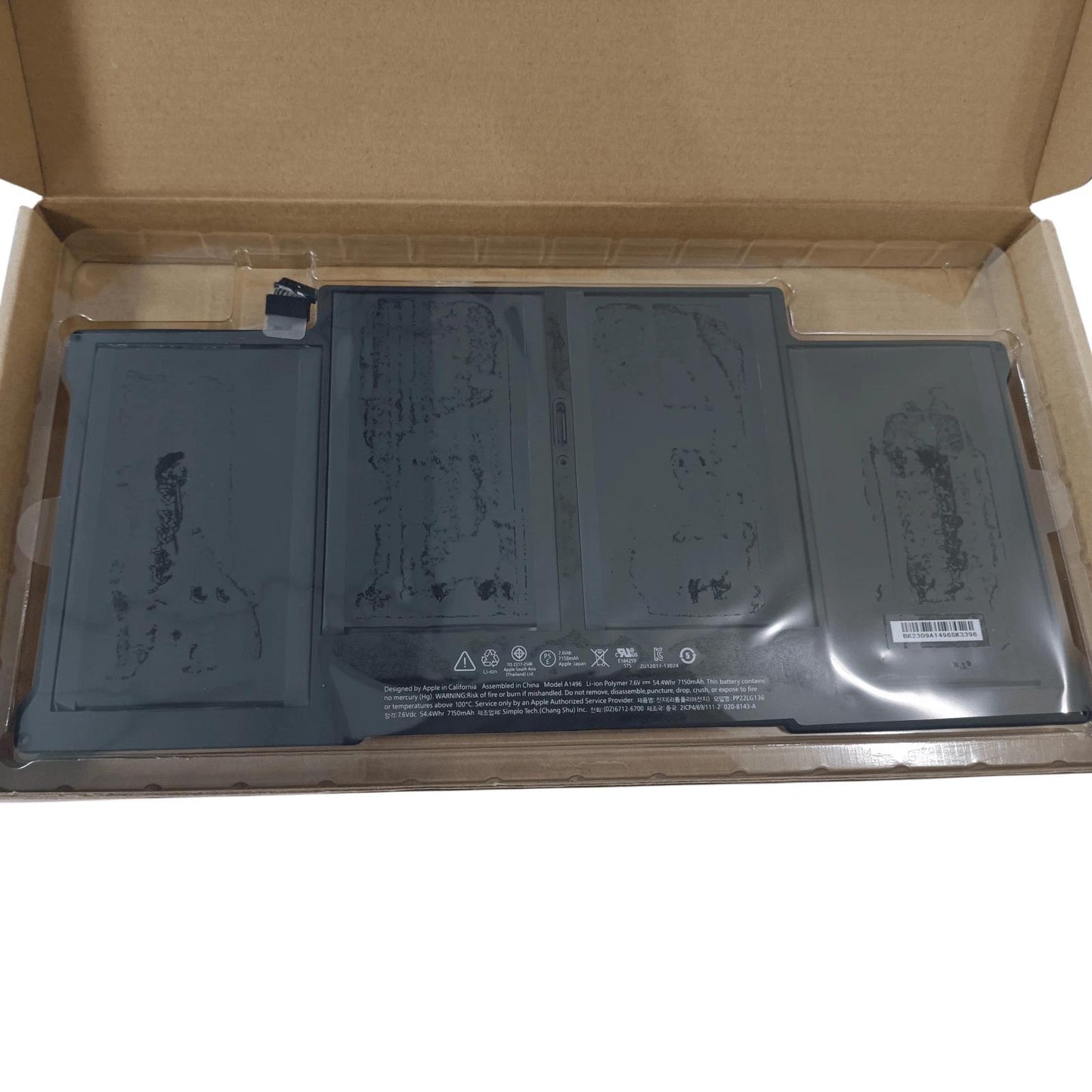 Genuine A1466 A1496 A1405 Replacement Battery for MacBook Air 2017 Early 2015 Early 2014 Mid 2013 Mid 2012 Mid 2011 Late 2010 Fits A1396 A1405 A1496 A1377