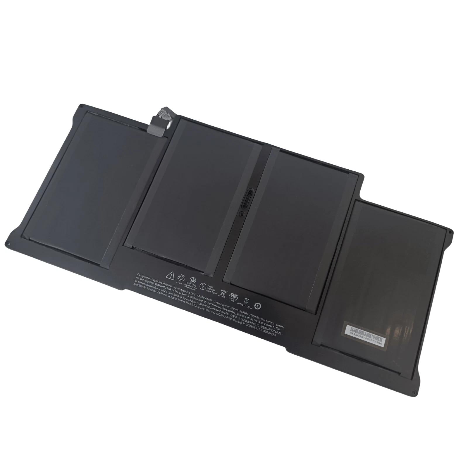 Genuine A1466 A1496 A1405 Replacement Battery for MacBook Air 2017 Early 2015 Early 2014 Mid 2013 Mid 2012 Mid 2011 Late 2010 Fits A1396 A1405 A1496 A1377