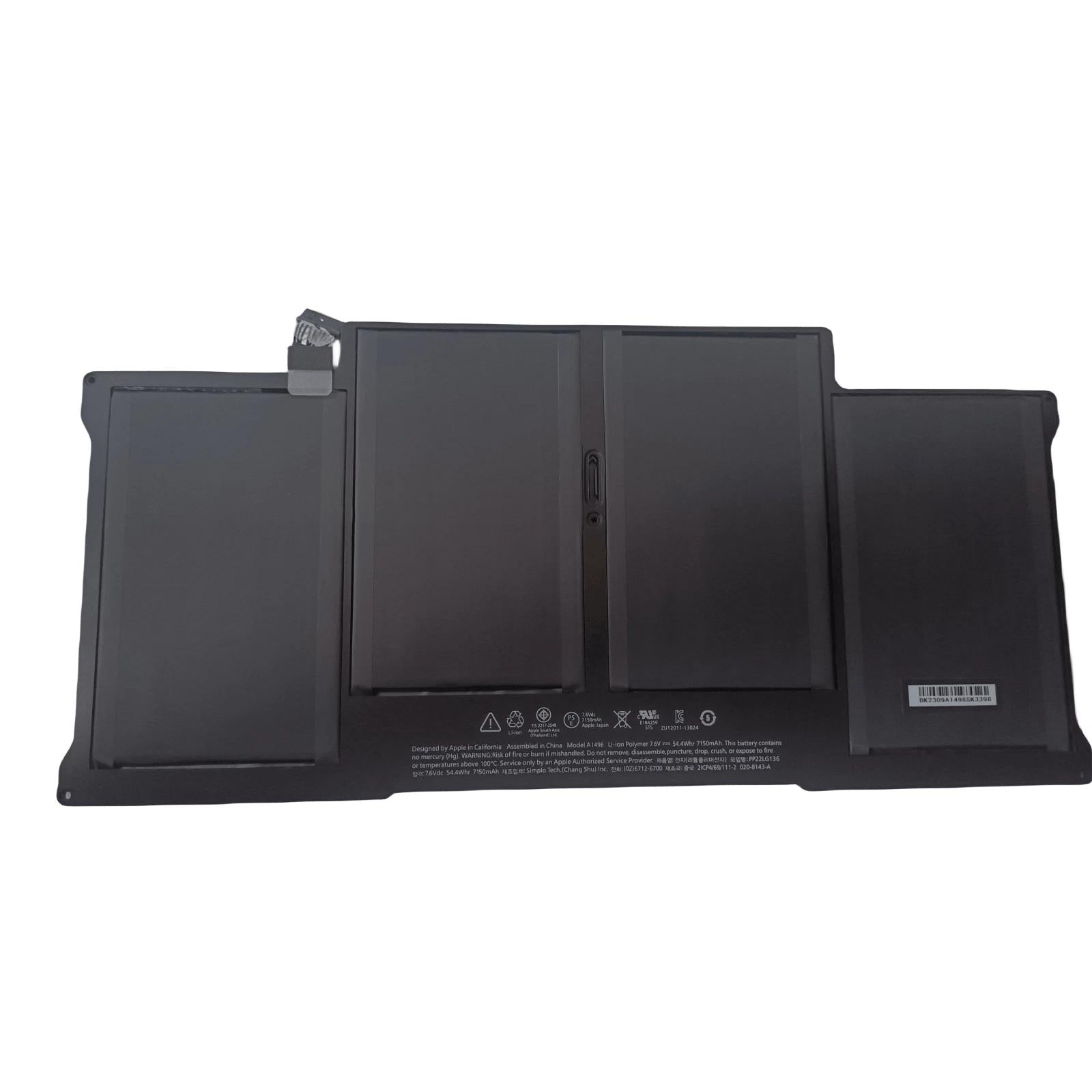 Genuine A1466 A1496 A1405 Replacement Battery for MacBook Air 2017 Early 2015 Early 2014 Mid 2013 Mid 2012 Mid 2011 Late 2010 Fits A1396 A1405 A1496 A1377