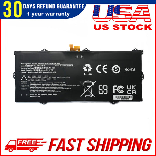 AA-PBAN2HE 42.3Wh Battery Replacement for Samsung Galaxy Book Go 340XDA NP340XLA NP545XLA Laptop