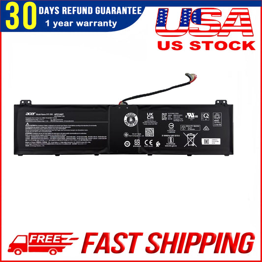 Genuine New AP21A8T Battery Replacement for Acer Predator Helios 300 PH315-55 PH315-54-760S Laptop