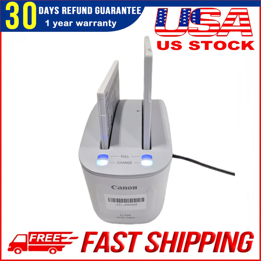 New Genuine BC-1A Battery Charger for Canon LB-4A / LB-1A DR Detector Batteries