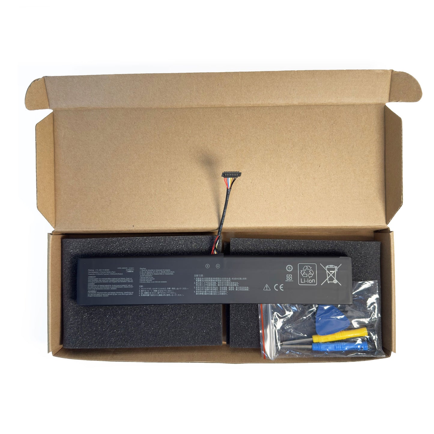 C41N2311 Laptop Battery Replacement Compatible ASUS ROG Ally X RC72LA RC72LA-ALLYX.Z1X, Ally 2nd Handheld Gaming Computer 4ICP6/42/111 15.56V 5000mAh/80Wh