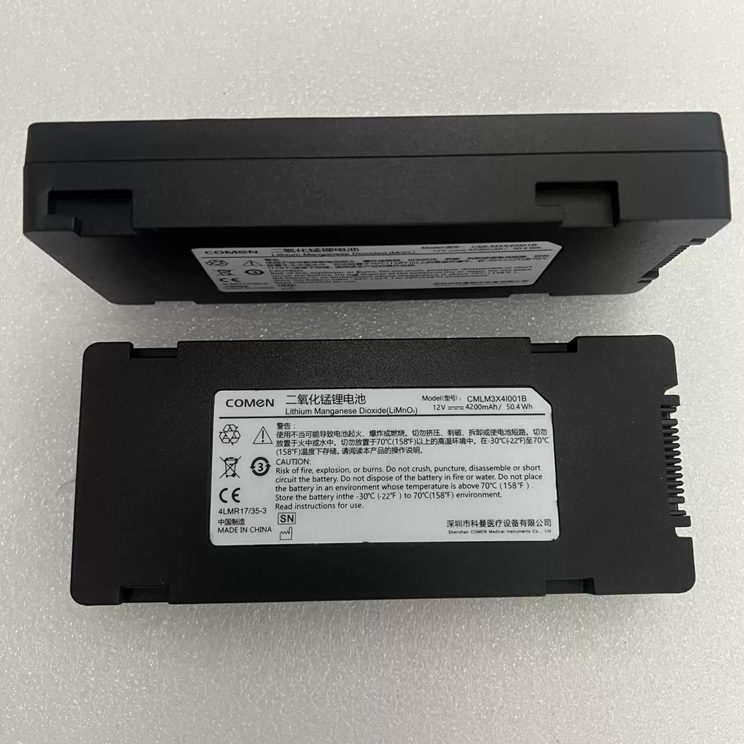 New Original CMLM3X4I001B Battery Replacement for Comen F1 F2 F2A Defibrillator Monitor