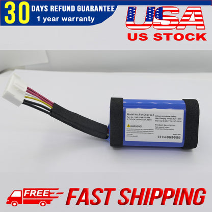  ID998 7800mAh Replacement Battery for JBL Charge 4, Charge 4J, Charge 4BLK (1INR19/66-3, SUN-INTE-118)