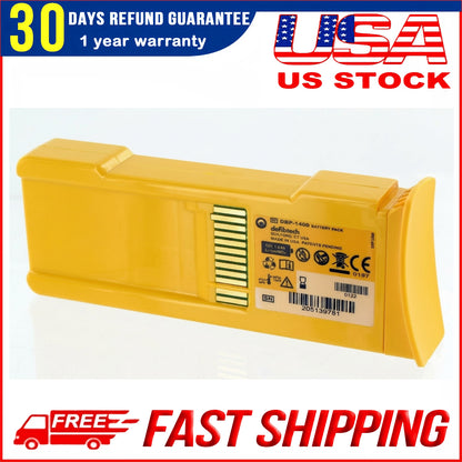 Genuine DBP-1400 DBP-2800 Battery Replacement for Defibtech Lifeline Standard AED Defibrillator
