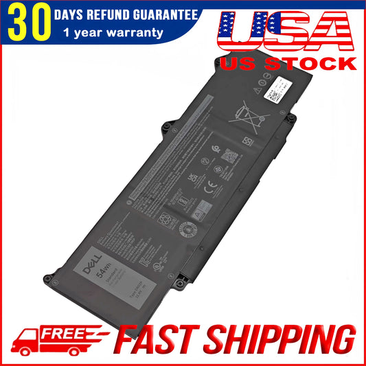 Genuine 11.4V 54Wh DR02P Battery Replacement for Dell Latitude 3340 3440 3540 3480 5440 5540 Laptop