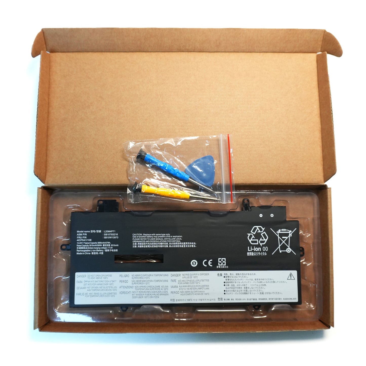 Genuine L20C4P71 L20M4P71 Battery for ThinkPad X1 Carbon Gen 9-11 & X1 Yoga Gen 6-8