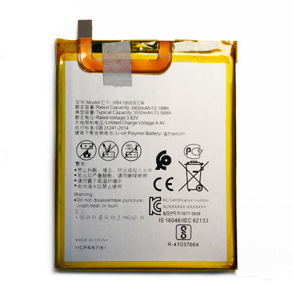 Genuine HB416683ECW Battery for Huawei Nexus 6P | 3450mAh Replacement with Pro Kit