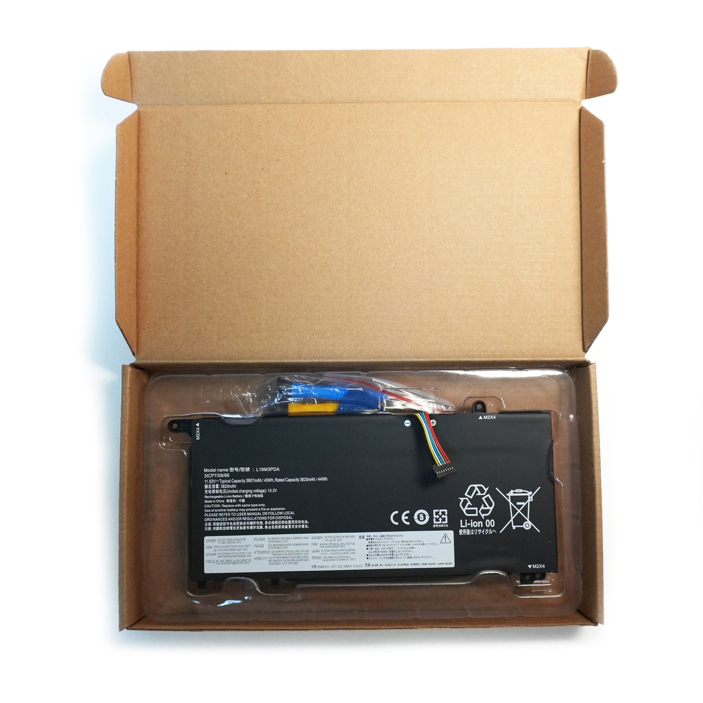 45Wh L19C3PDA L19M3PDA L19L3PDA Battery For Lenovo ThinkBook 14 15 G2 G3