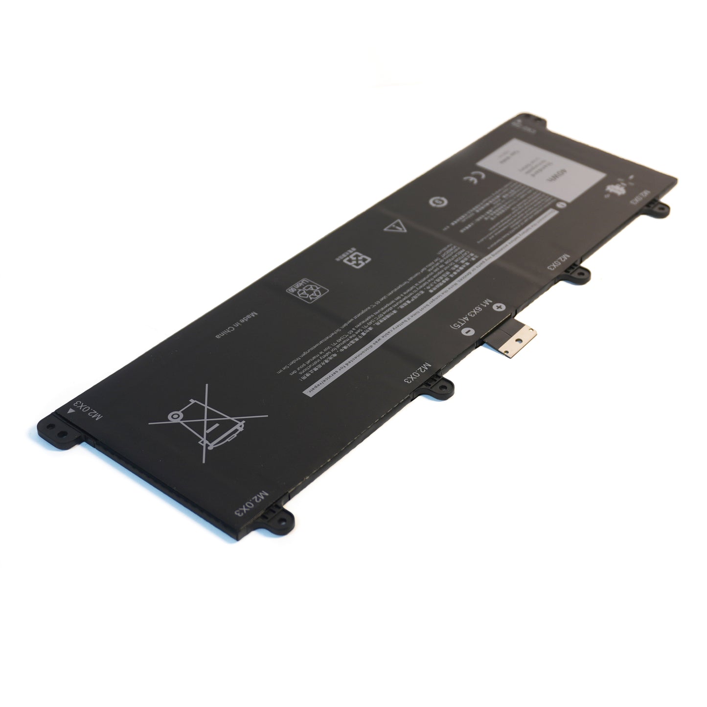 9F4FN Laptop Battery 40Wh 5000mAh 7.6V 2-Cell Compatible with Dell Latitude 7320 Detachable/Inspiron 14 3420 Series 09F4FN 2VKW9 8PK6G 2ICP4/79/112 2ICP4/79/111