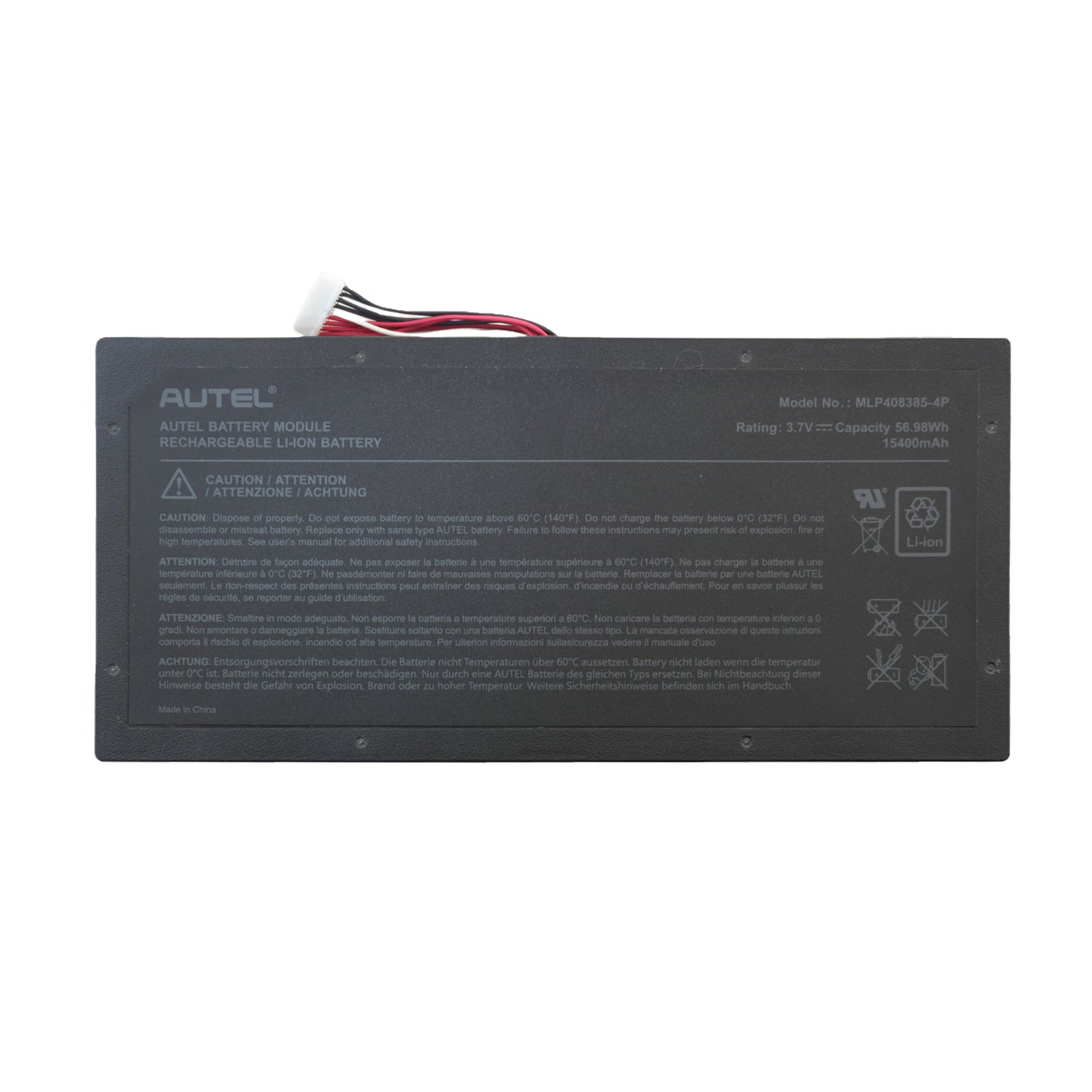 MLP408385-4P New Laptop Computer Battery For AUTEL MK908 Pro IM608 MS919