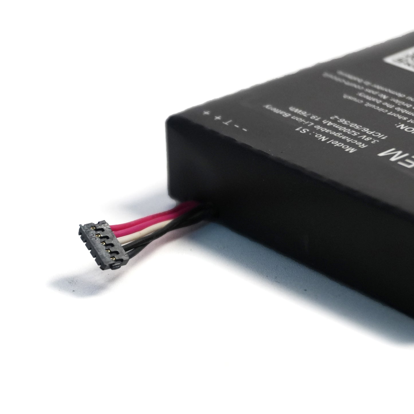 Replace S1 Internal Battery for Hardwired Ring Video Doorbell 2 - 5-Pin 5200mAh