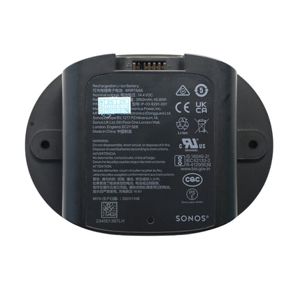 Original 2500mAh IP-03-6802-001 Battery Replacement for SONOS Move Portable Bluetooth Speaker Model 111-00001