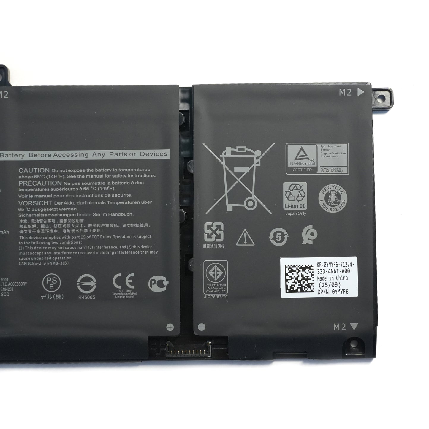 NEW OEM Dell JK6Y6 40Wh Battery for Inspiron 14 5406 P126G (CF5RH)