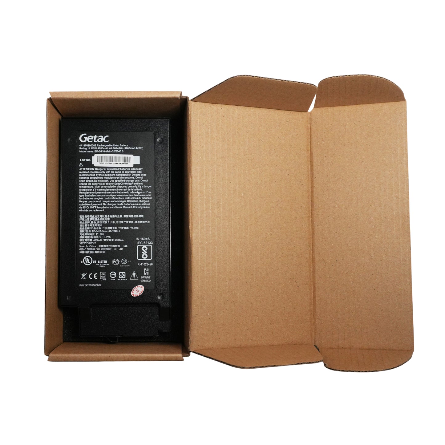 Genuine BP-S410-MAIN-32/2040S 4200mAh Battery Replacement for Getac S410 Semi-Rugged Laptop (Part # 441876800002)