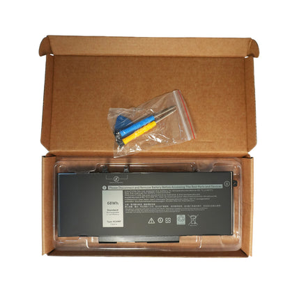 4GVMP Laptop Battery for Dell Latitude 5400 5500 5410 5510 E5400 E5500 Inspiron 7590 7591 7791 2-in-1 Precision 3540 3550 Series P84F P84F001 P42E P42E001 P98G001 P80F001 RF7WM C5GV2 H82T6 7.6V 68Wh