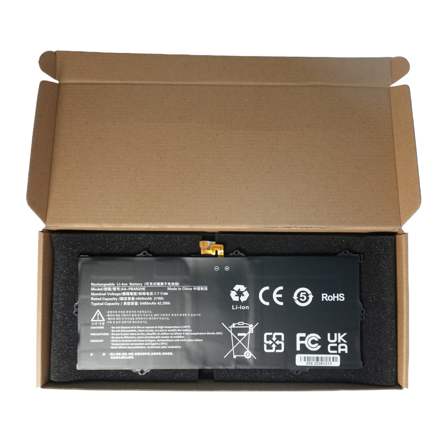 AA-PBAN2HE 42.3Wh Battery Replacement for Samsung Galaxy Book Go 340XDA NP340XLA NP545XLA Laptop