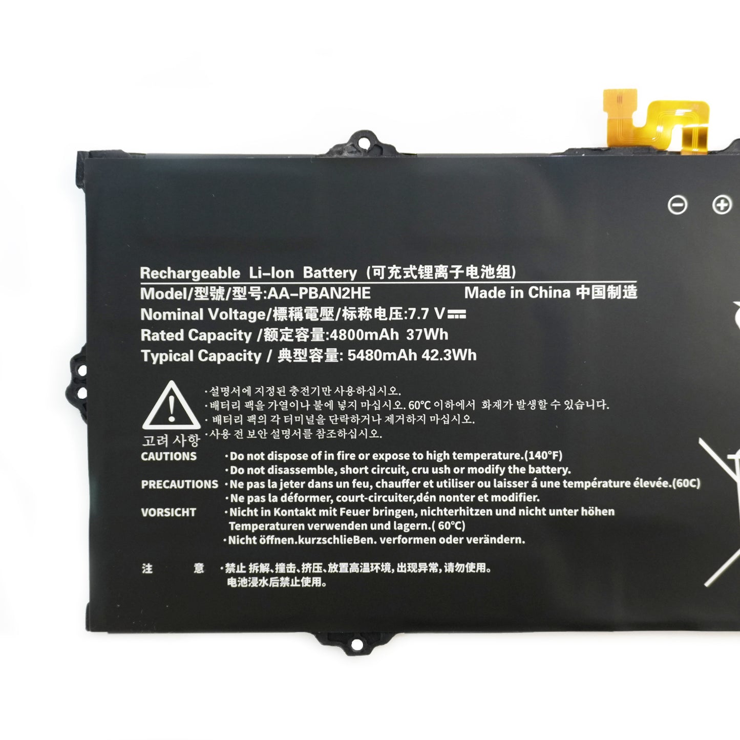 AA-PBAN2HE 42.3Wh Battery Replacement for Samsung Galaxy Book Go 340XDA NP340XLA NP545XLA Laptop