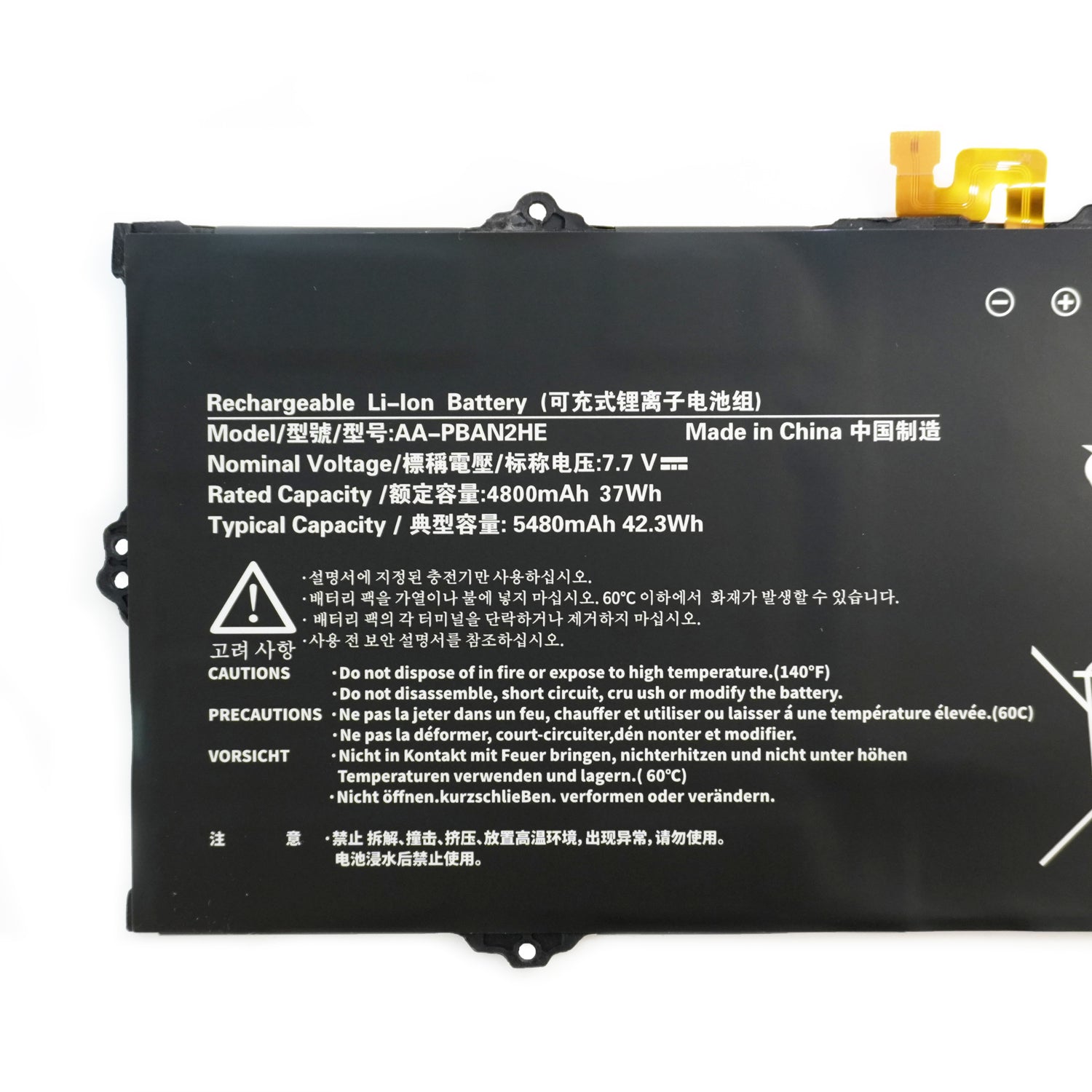 AA-PBAN2HE 42.3Wh Battery Replacement for Samsung Galaxy Book Go 340XDA NP340XLA NP545XLA Laptop