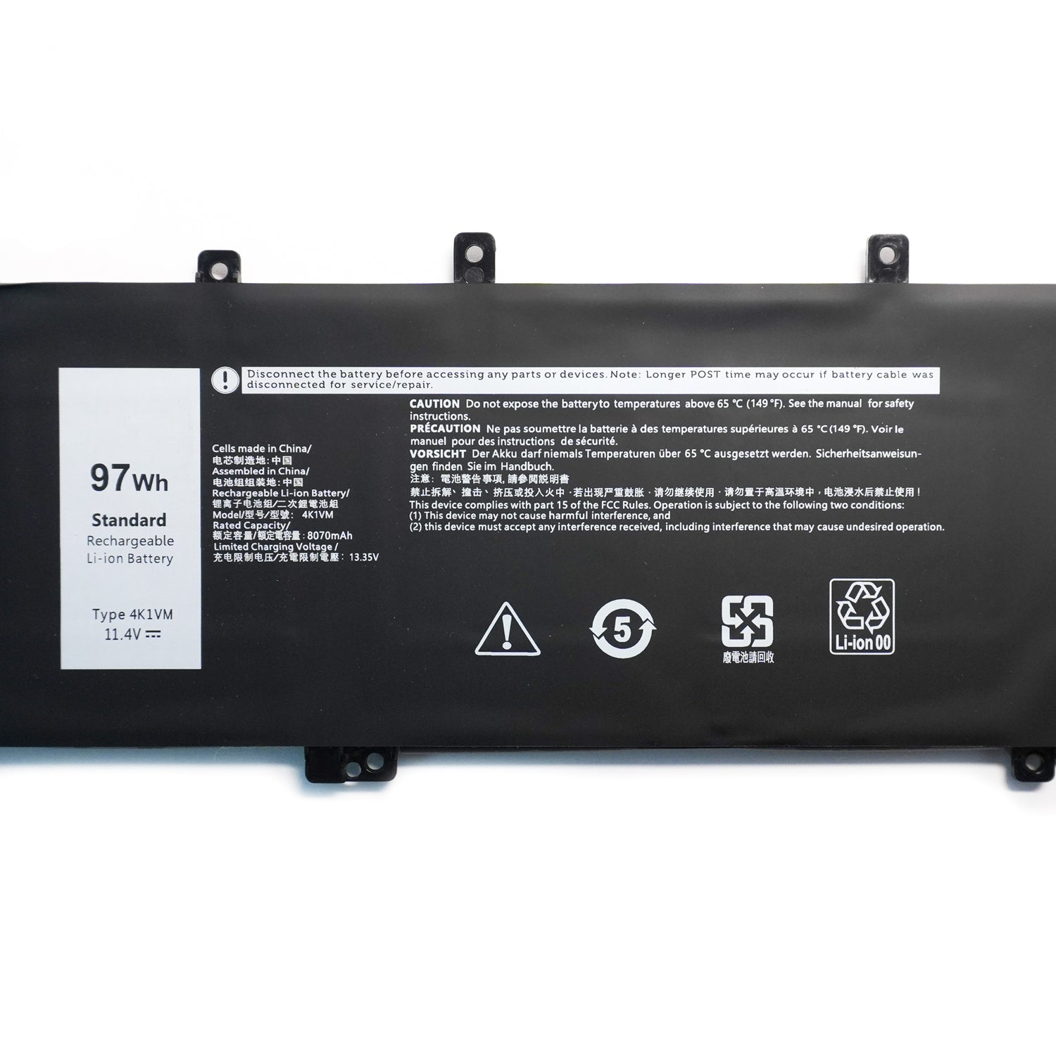 Dell G7 17 Gaming Laptop Battery! 97Wh High-Capacity Battery - Multiple Models!
