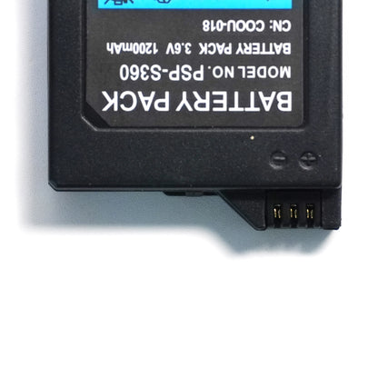 PSP Battery Replacement - 2 Pack with USB Charging Cable