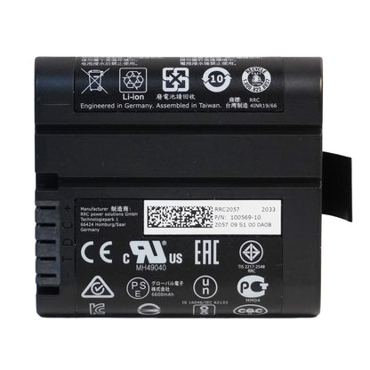 Genuine RRC2057 41NR19/6 Battery for NCTech Iris360 Camera Industrial Controller