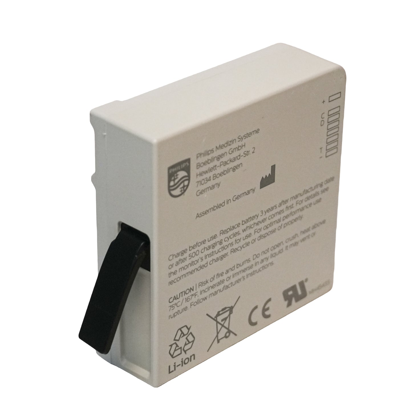 Genuine 989803196521 Battery Replacement for Medizin Systeme IntelliVue X3 MX100 (3INR19/66)