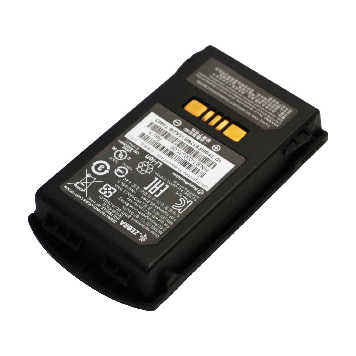 New Genuine 7000mah Capacity Mc33 BT-000375 Battery for Zebra BTRY-MC33-70MA-01