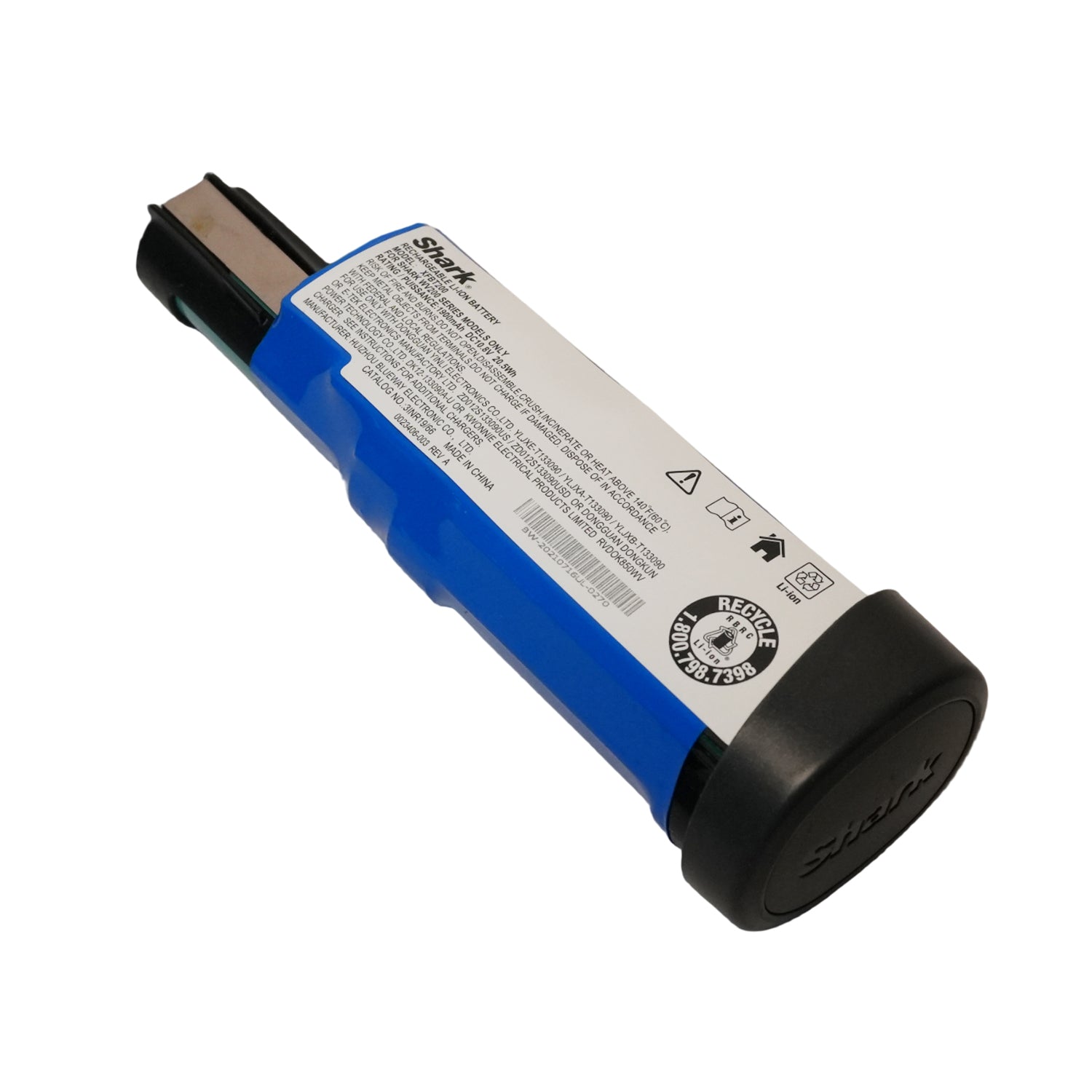 Original XFBT200 Battery Replacement for Shark WV200UK WV200 WV201 WV205 WV220 Ion W1 Handheld Vacuum