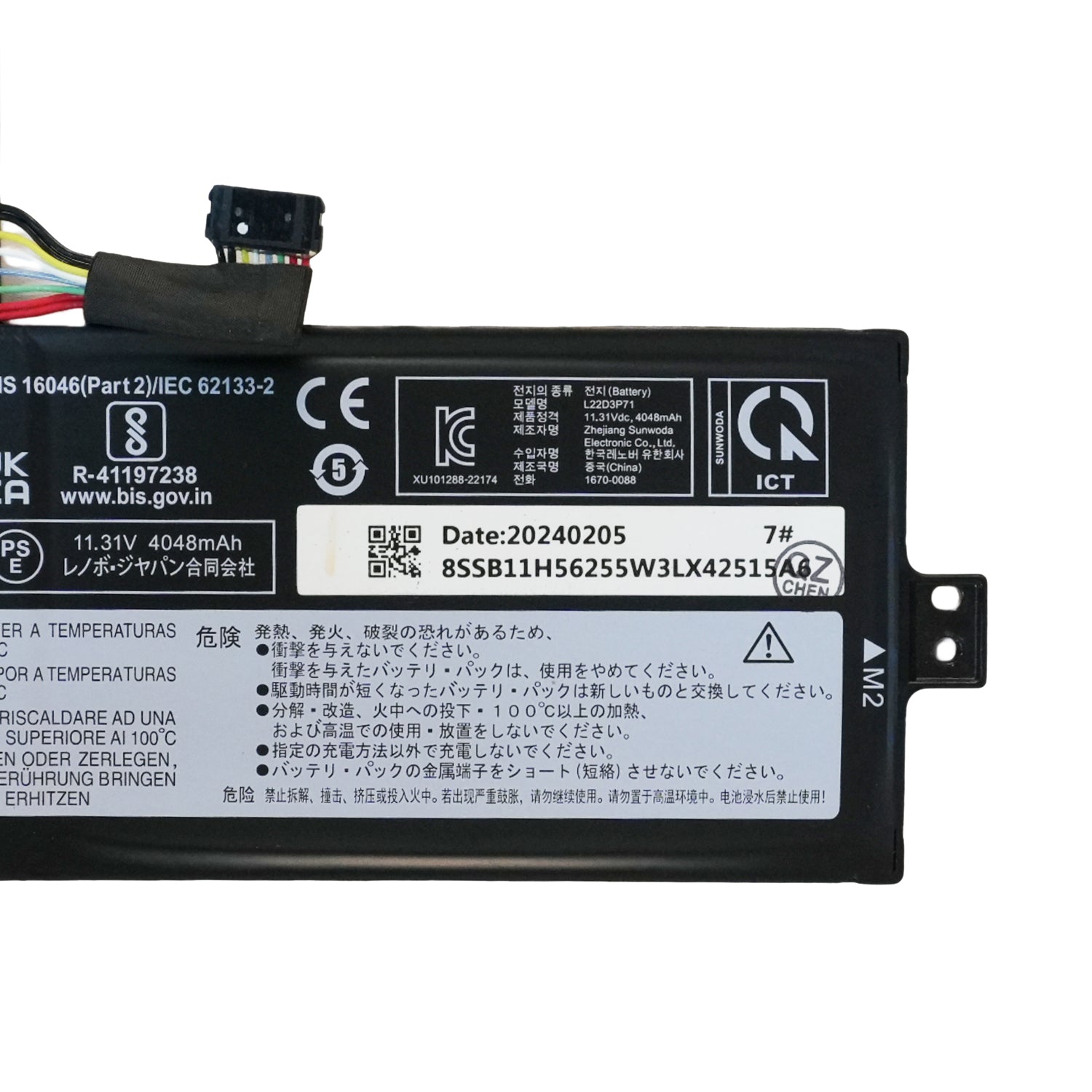 Genuine L22M3P72 / L22D3P71 / L22C3P72 Battery for Lenovo 100w, 300w, 500w Yoga Gen 4