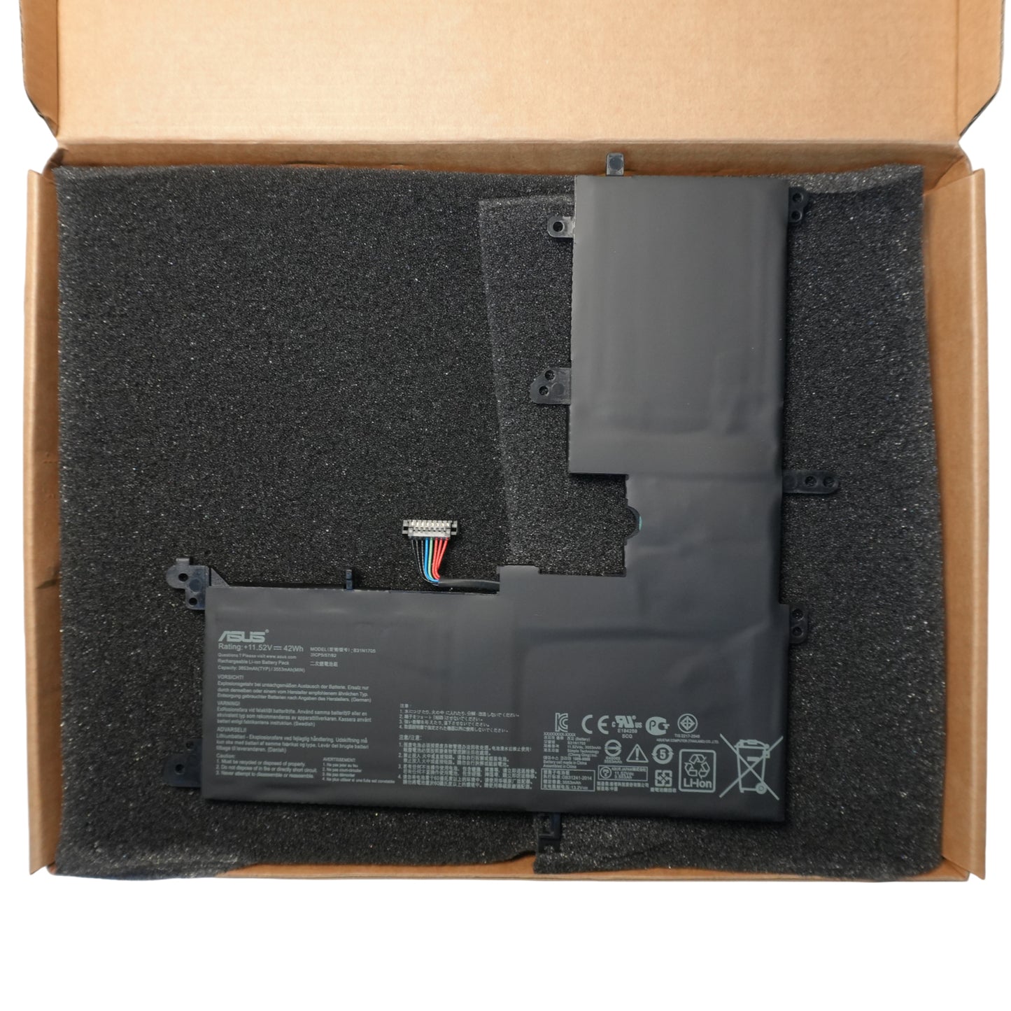  New Genuine B31N1705 Battery Replacement for Asus VivoBook Flip 14 TP410UA TP410UF TP410UR Laptop