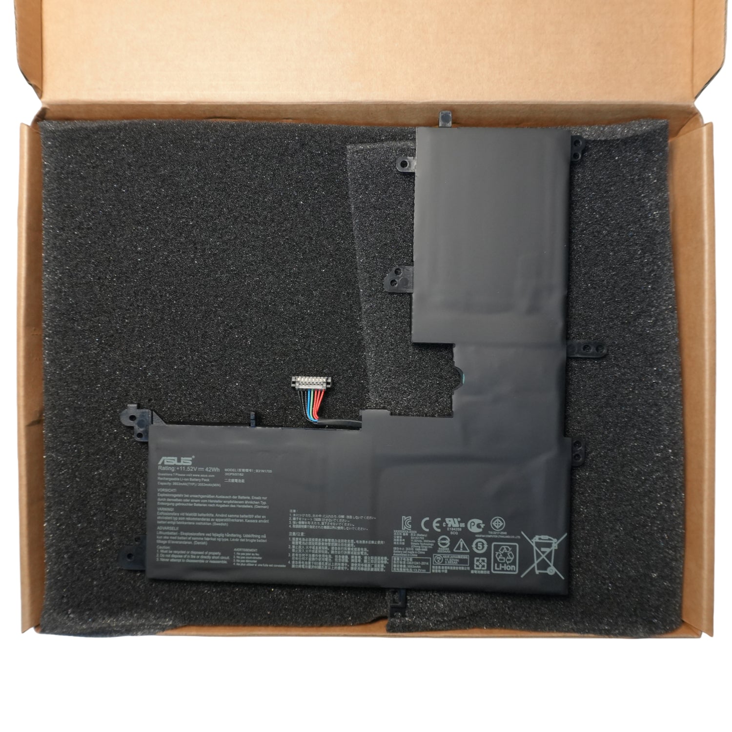  New Genuine B31N1705 Battery Replacement for Asus VivoBook Flip 14 TP410UA TP410UF TP410UR Laptop