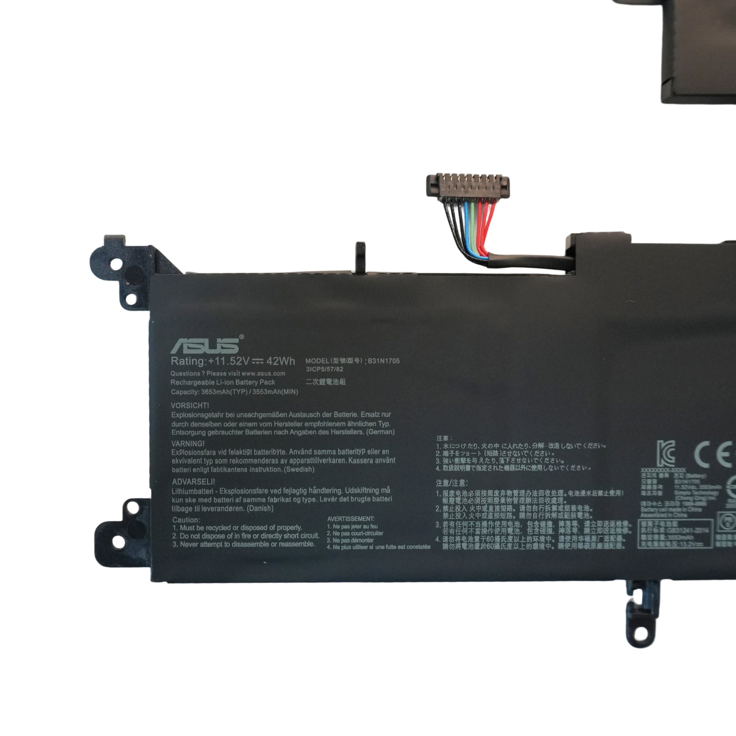  New Genuine B31N1705 Battery Replacement for Asus VivoBook Flip 14 TP410UA TP410UF TP410UR Laptop