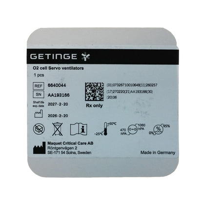 Genuine REF 6640044 Battery for Maquet Servo-I/Servo-S ventilator Oxygen Sensor