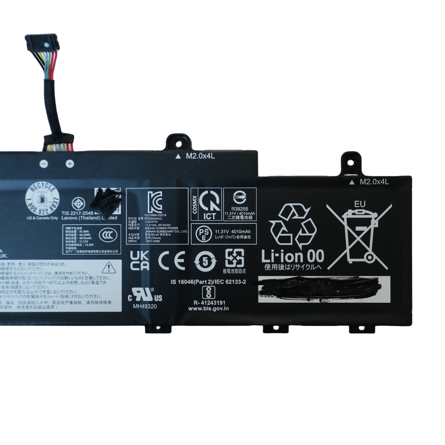 Original L22X3P70 L22B3P70 L22L3P70 Battery Replacement for Lenovo ThinkPad L14 L15 Gen 3 Gen 4 Laptop