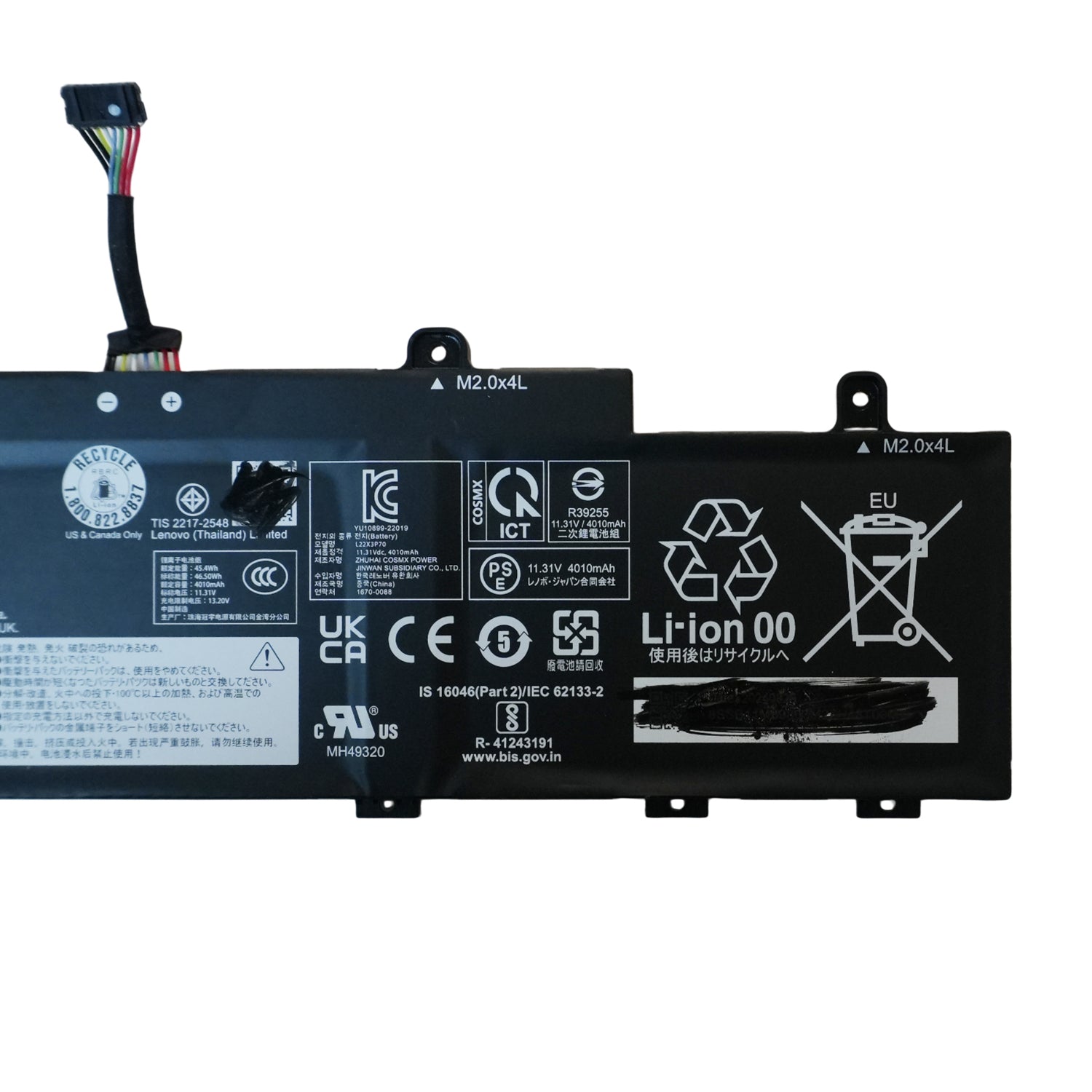 Original L22X3P70 L22B3P70 L22L3P70 Battery Replacement for Lenovo ThinkPad L14 L15 Gen 3 Gen 4 Laptop