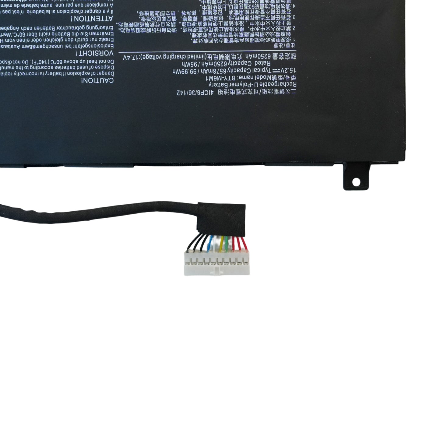 Original BTY-M6M1  Battery Replacement for MSI MS-17P1 Stealth GS77 Gaming Laptop