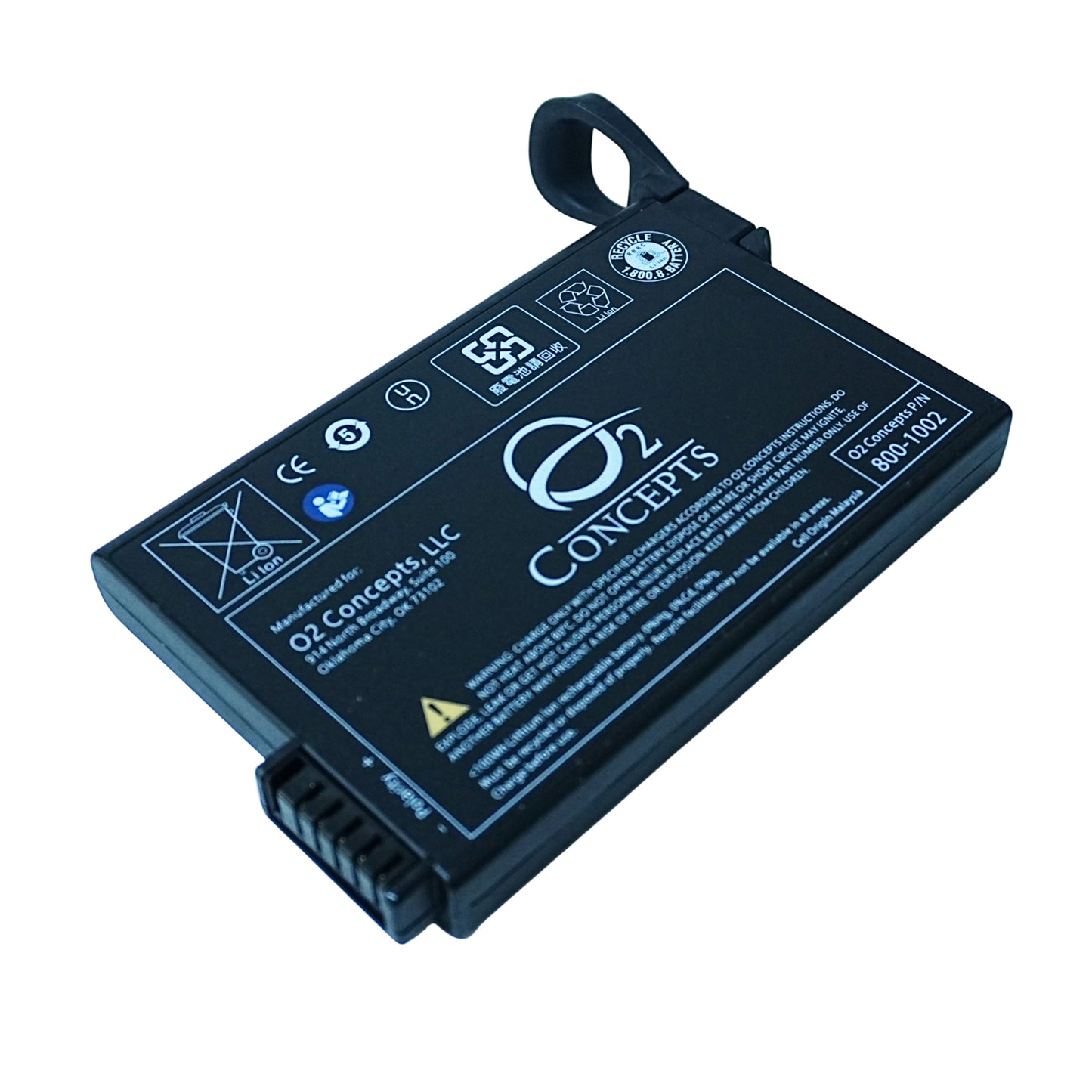 Original O2 Concepts Oxlife 4ICR19/65-3 800-1002 Rechargeable OEM Battery Replacement