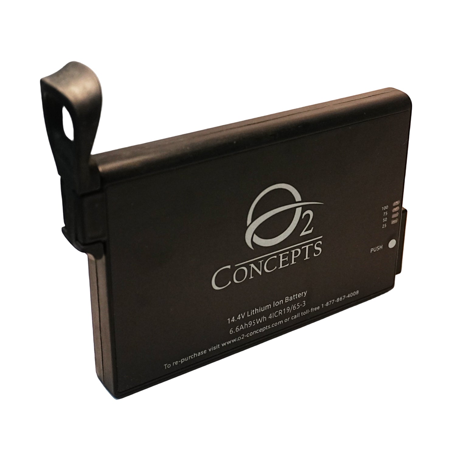 Original O2 Concepts Oxlife 4ICR19/65-3 800-1002 Rechargeable OEM Battery Replacement