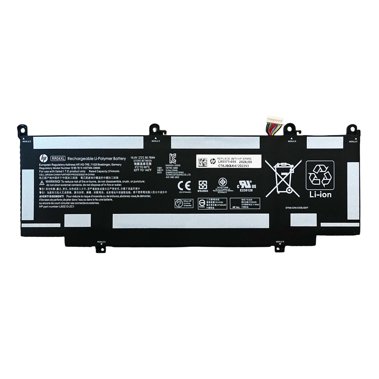 New RR04XL Battery for HP Spectre X360 13 13-AW 13-AW0000 L60213-AC1 L60373-005