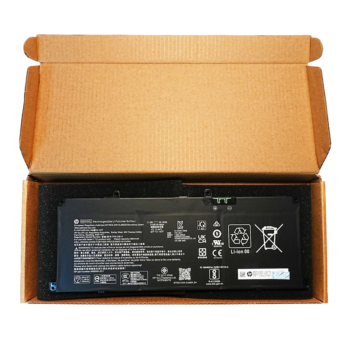 New Original GD03XL Battery for HP Pavilion 16-AF0000 Envy x360 2-in-1 14-FA0000