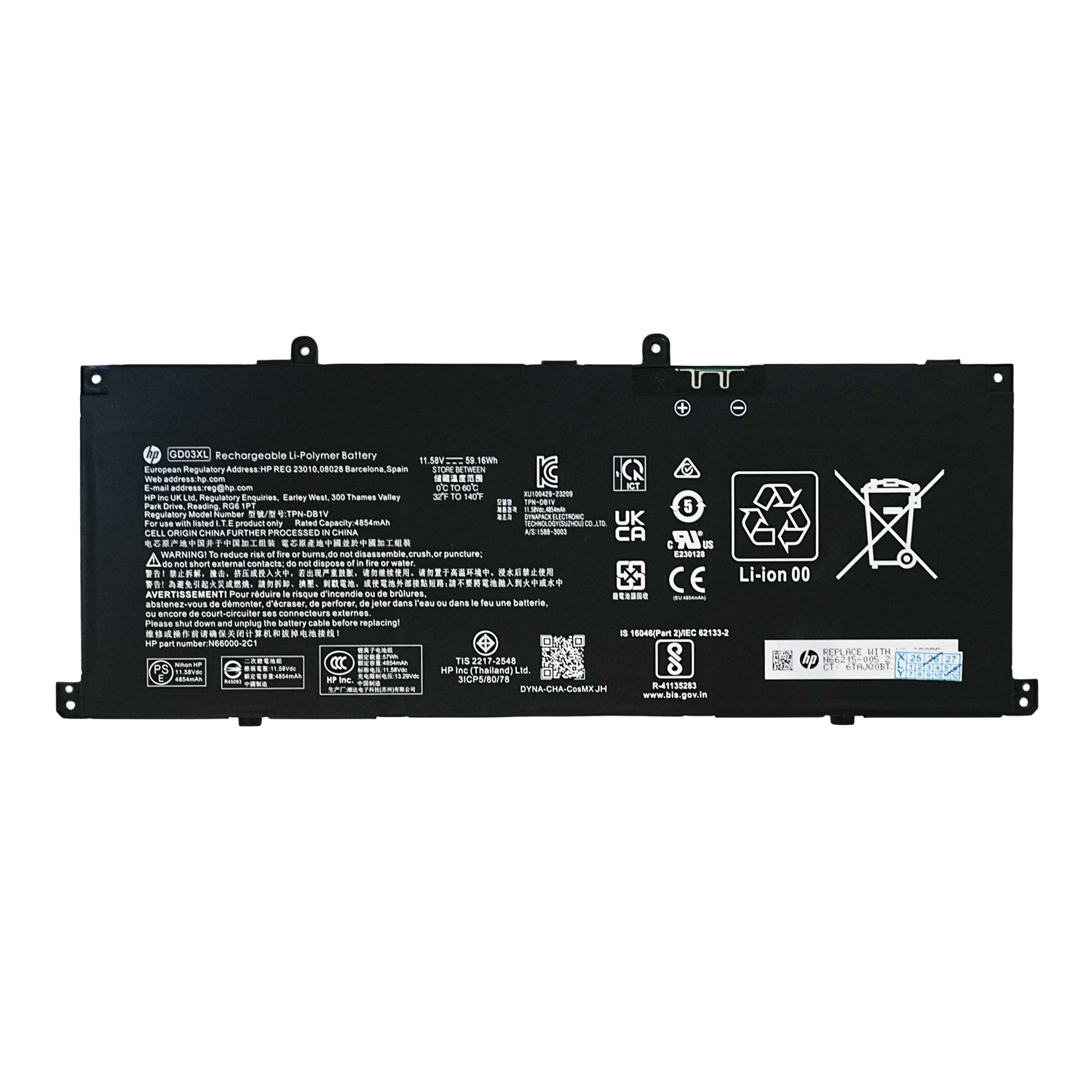 New Original GD03XL Battery for HP Pavilion 16-AF0000 Envy x360 2-in-1 14-FA0000
