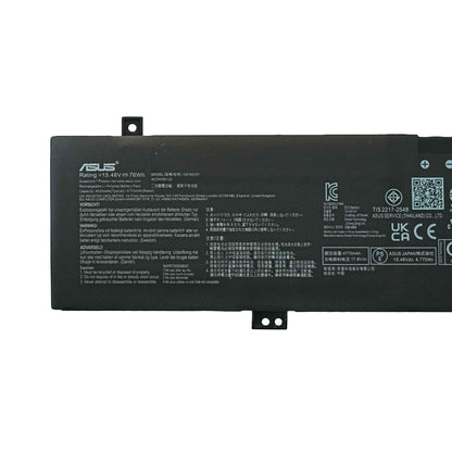 Genuine C41N2101 Laptop Battery 76Wh Compatible with Asus ROG Zephyrus G14 GA402 GA402R / TUF Dash F15 FX517 / VivoBook Pro 15X OLED K6501ZM / Zenbook Pro 17 Duo OLED UM6702RA Series 0B200-04110100