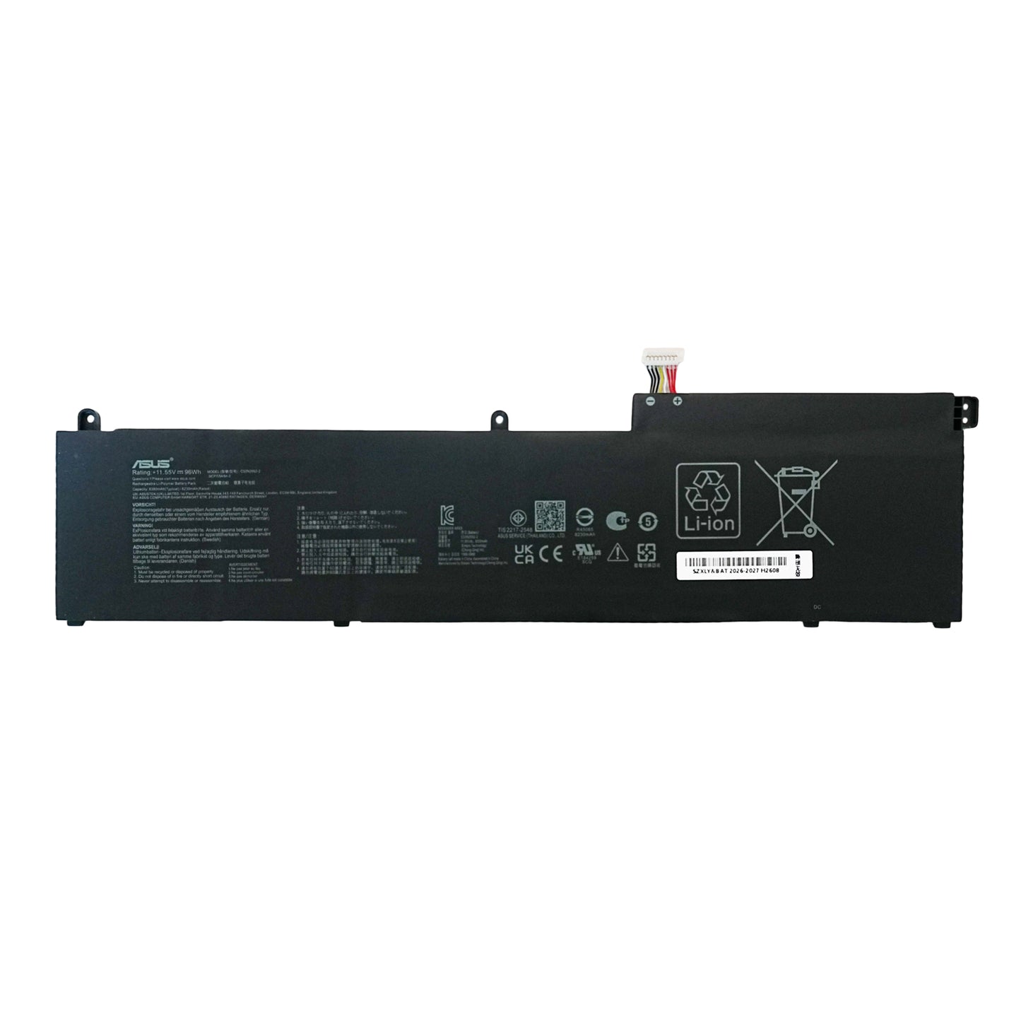 Genuine C32N2002-2 Battery for ASUS ZenBook Pro 15 Flip OLED UP6502ZA / UP6502ZD 96Wh